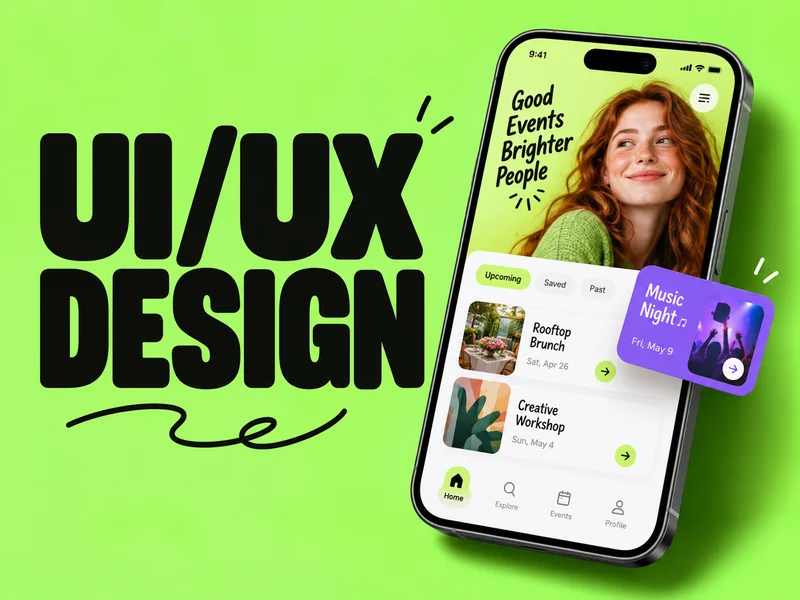 UI/UX design service preview