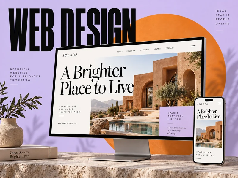 Web design service preview