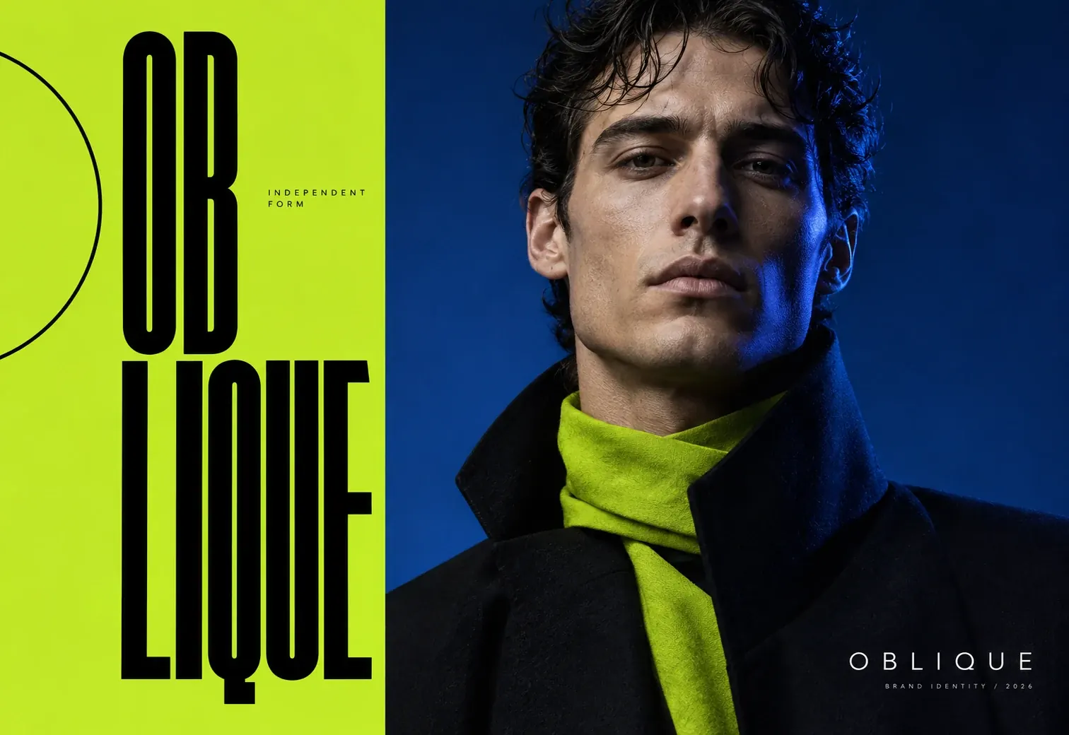 Oblique brand identity